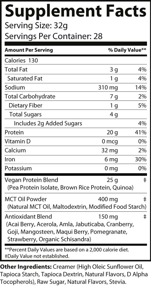 Vegan Vanilla Protein Powder