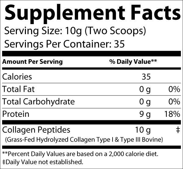 Grass Fed Collagen Powder