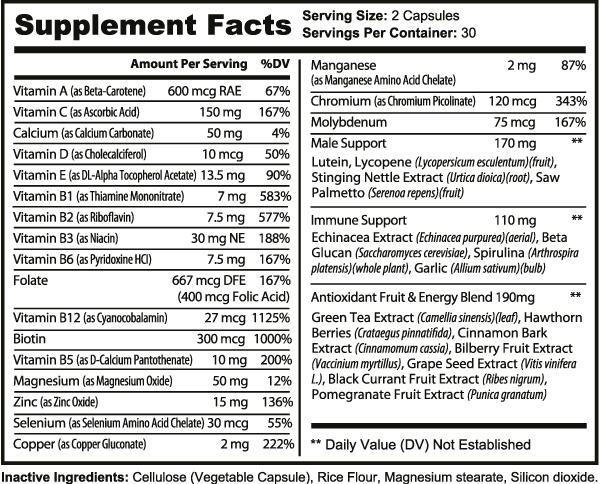 Ultra Multivitamin for Men