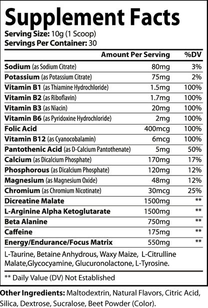 Pre-Workout (Watermelon)