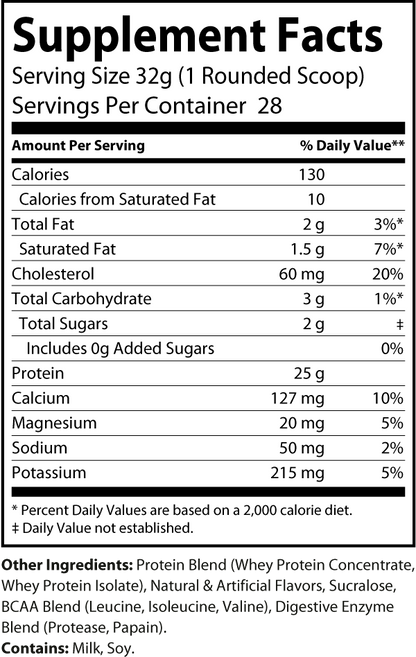 Protein Whey 2LB Vanilla
