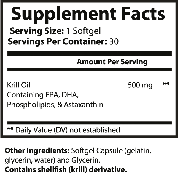 Krill Oil Supplement