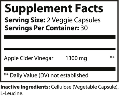 Apple Cider Vinegar Supplement