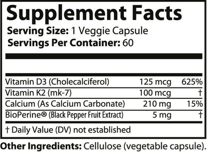 Vitamin K2 + D3