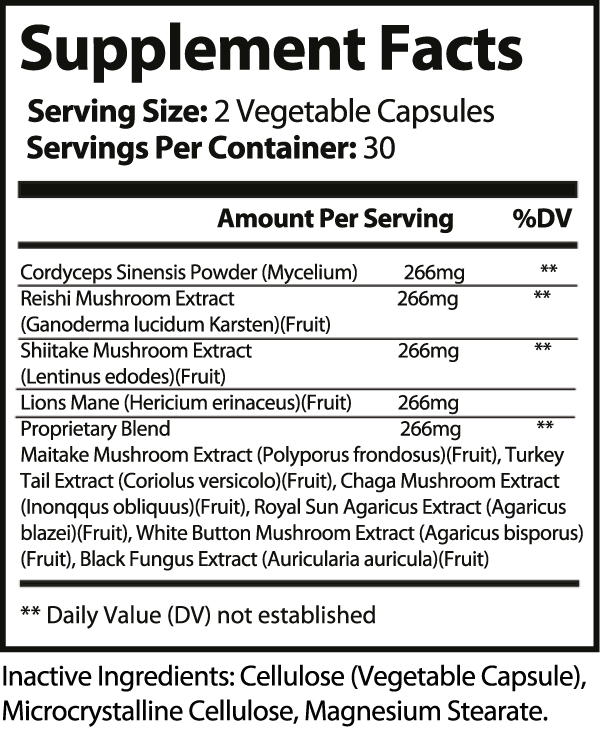 Mushroom Immune Support